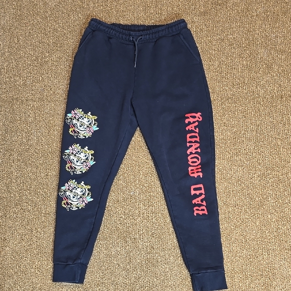 Bad Monday X-LARGE BLACK JOGGER SWEATPANTS